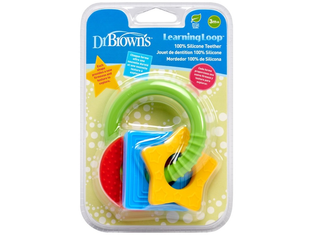 Product Review Dr  Brown  s Learning Loop Teether  